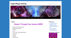 Desktop Screenshot of angelwings-healing.com